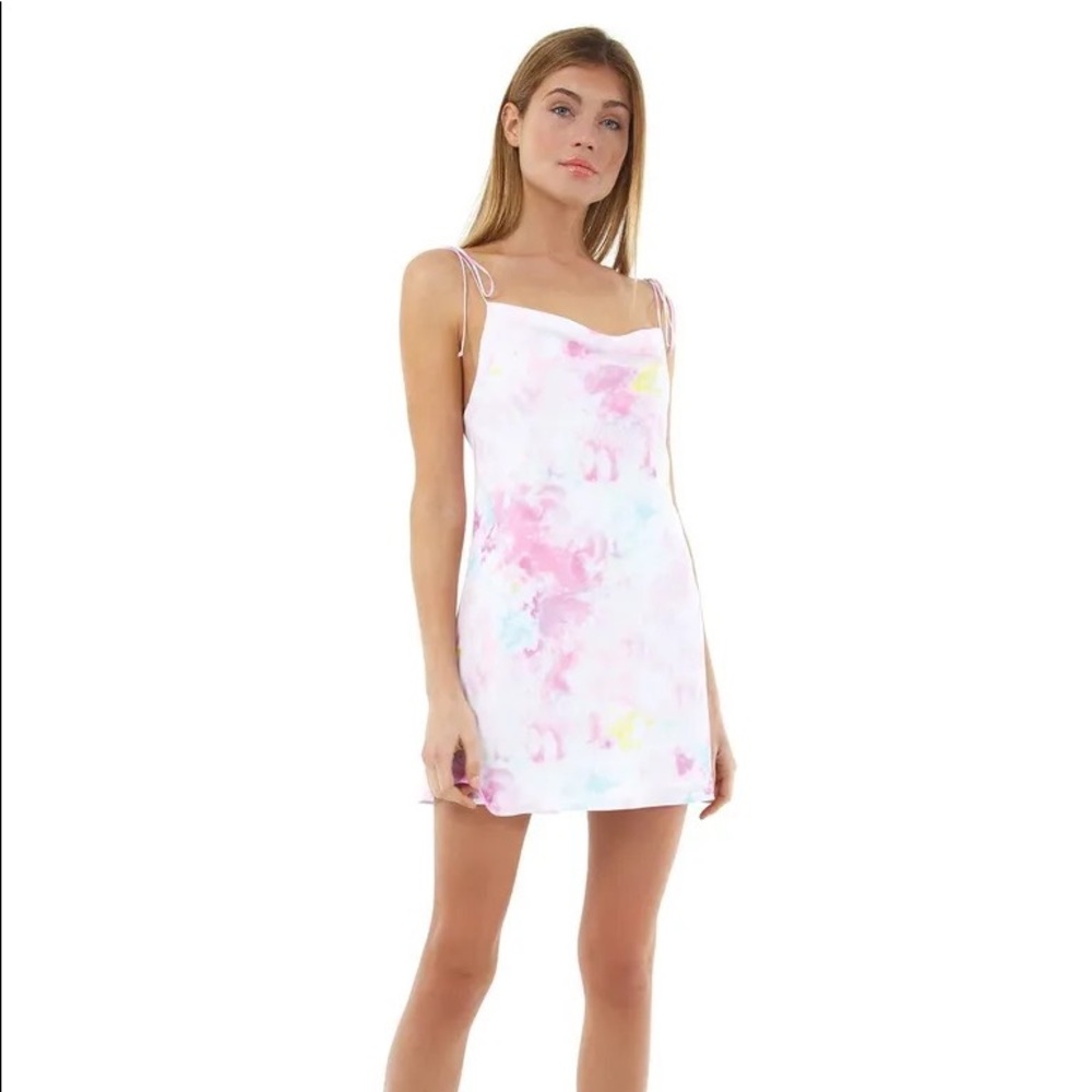 RESA teenie mini dress in cotton candy